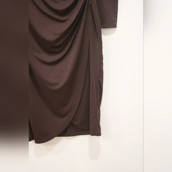 Lauren Ralph Lauren Women's Stretch Jersey Long-Sleeve Dress, Size 6 - Picture 7 of 15